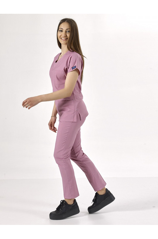 Костюм медицинский женский CORE-FLEX LYCRA (пудра pudra, стрейч)